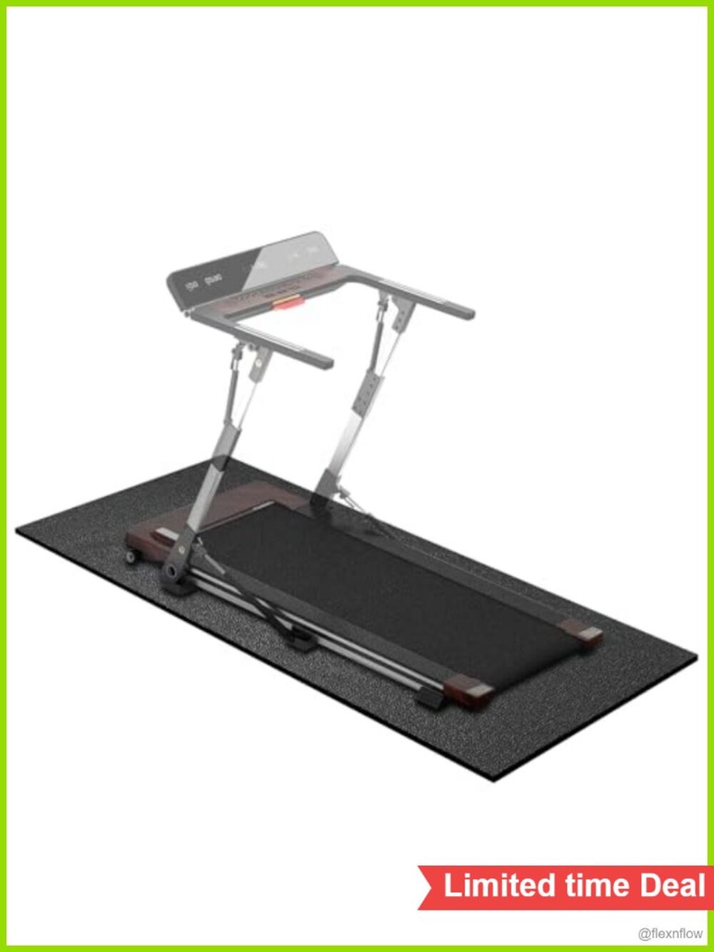 6mm PVC Treadmill Mat for Carpet Hardwood Floor Gym Equipment